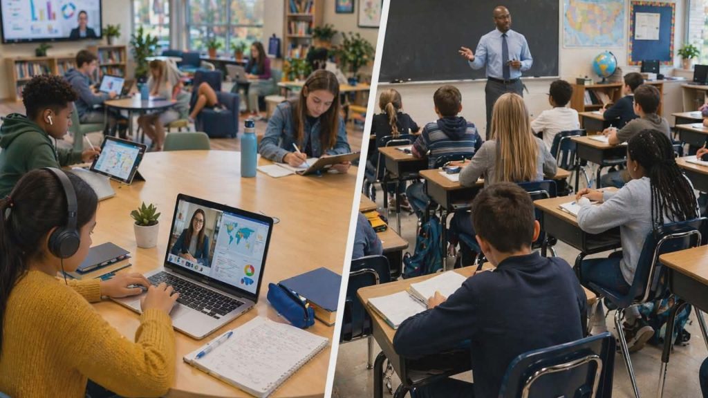 Blended Learning vs Traditional Learning In Charter School: Which Model Really Works Better?